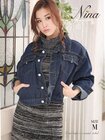 【Nina ニーナ】ショートデニムジャケット