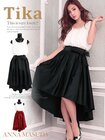 ボトム/【Tika ティカ】シフォントップス×ウエストリボンロングテールスカートツーピース